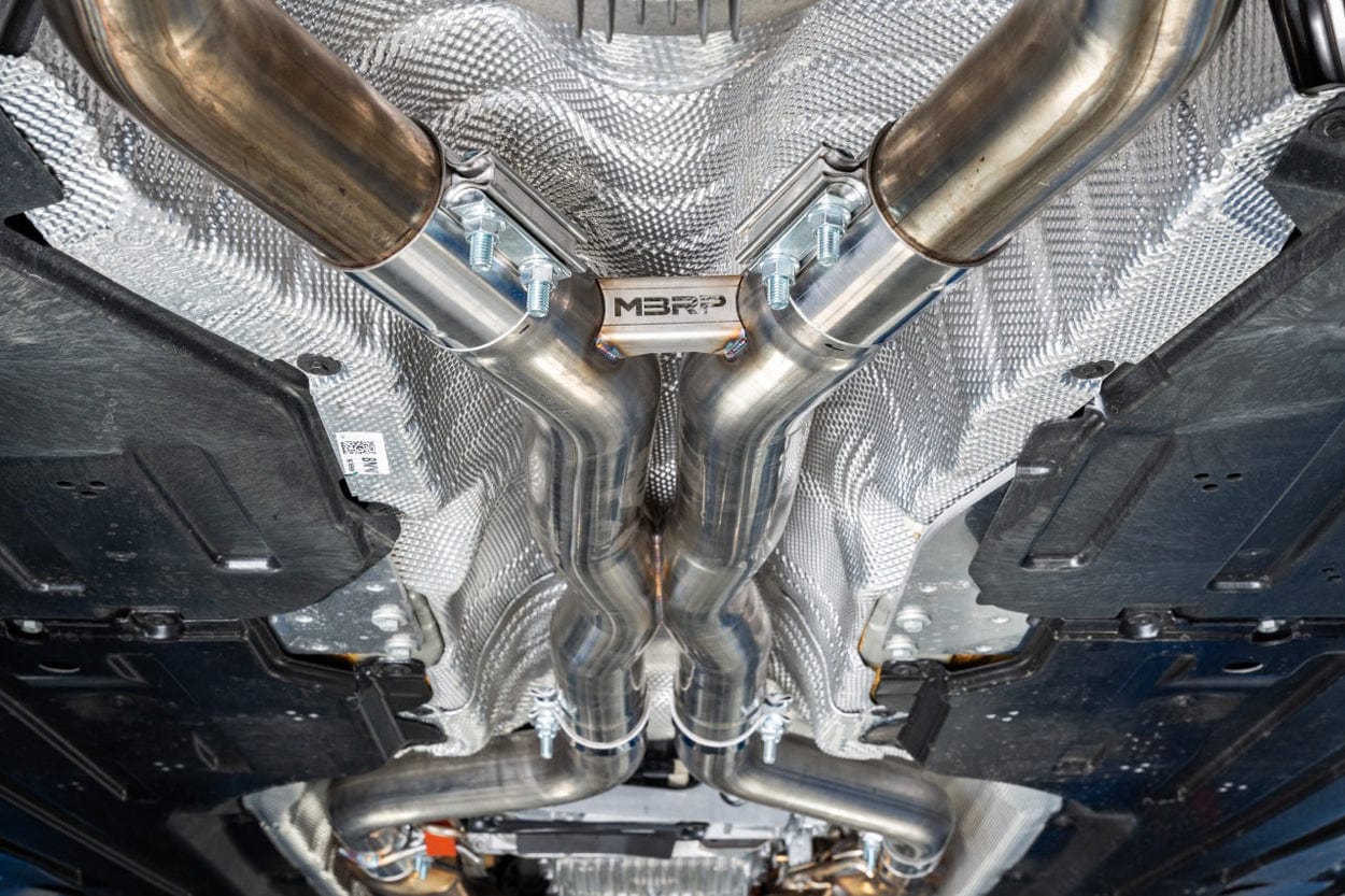 MBRP 3" Stainless Steel Resonator Bypass (X-Pipe) - BMW / G80 / G82 / M3 / M4
