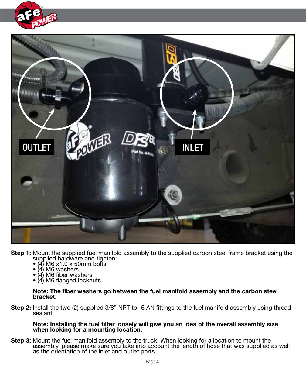 aFe DFS780 PRO Fuel Pump 99-07 Ford Diesel Trucks V8 7.3L/6.0L