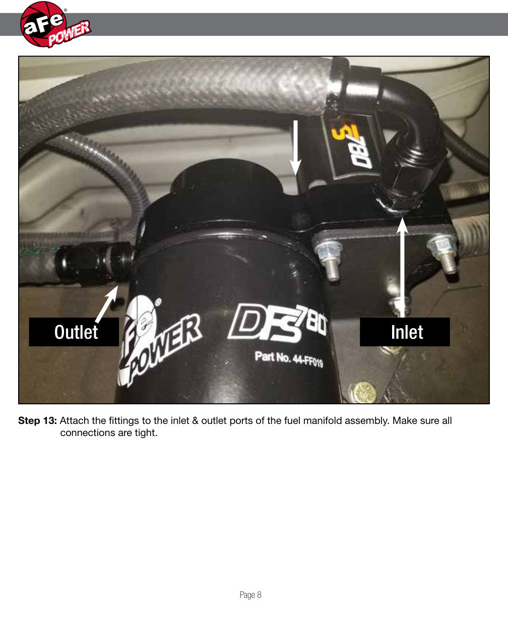 aFe DFS780 PRO Fuel Pump 99-07 Ford Diesel Trucks V8 7.3L/6.0L