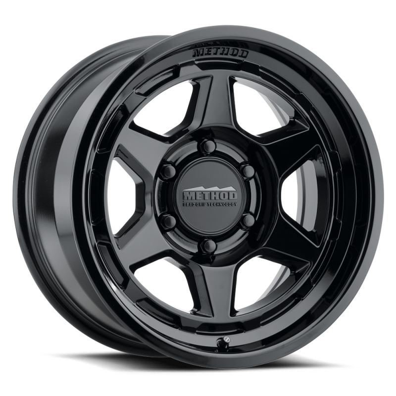 (set of 4) Method Wheels MR708 Gloss Black | 17x8.5" +25mm | 6x5.5mm Wheel