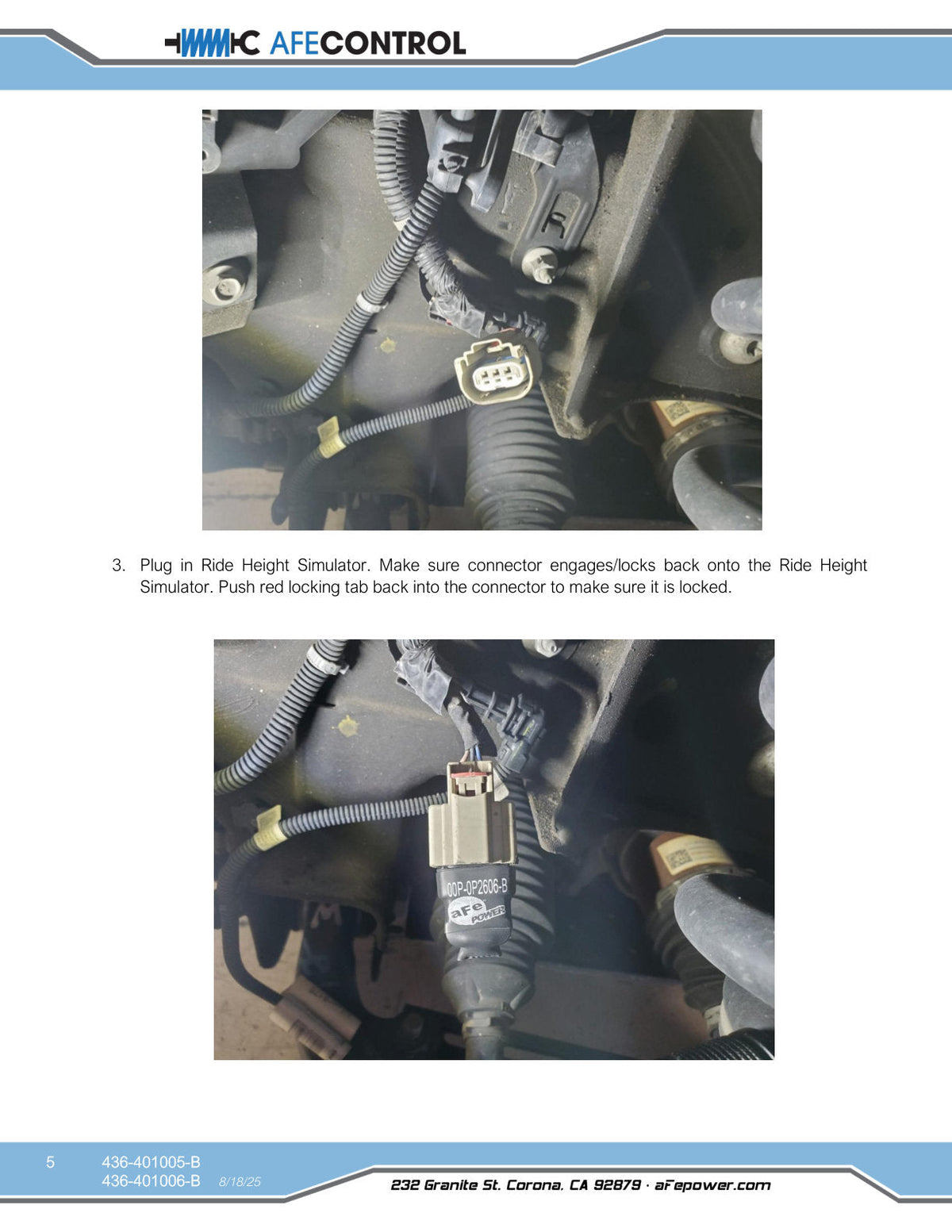 aFe 05-13 Chevrolet Corvette (C6) CONTROL Electronic Shock Delete Module & Ride Height Simulators