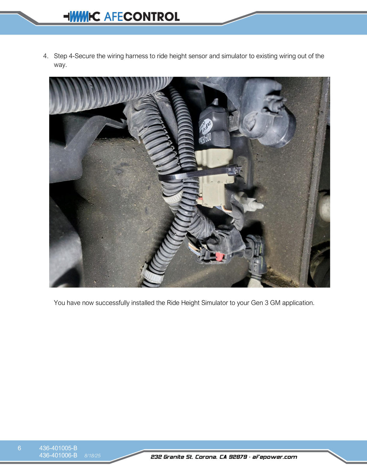 aFe 05-13 Chevrolet Corvette (C6) CONTROL Electronic Shock Delete Module & Ride Height Simulators