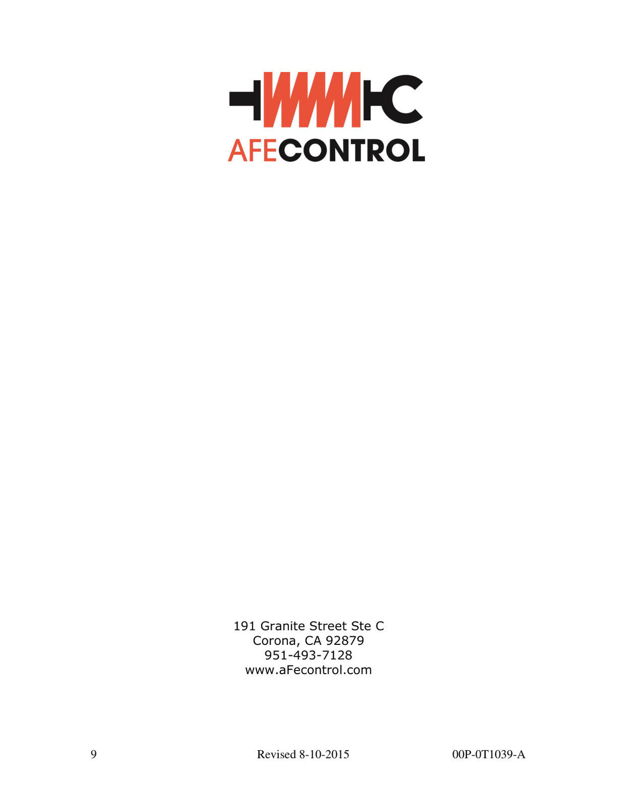 aFe Control Rear Sway Bar 2015 Ford Mustang (S550)