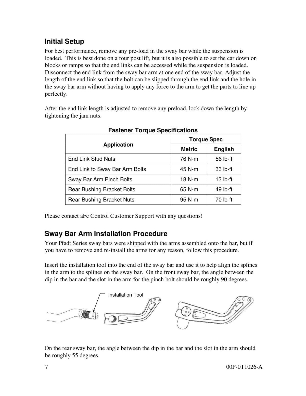 aFe Control PFADT Series Drag Racing Rear Sway Bar 97-13 Chevrolet Corvette (C5/C6)