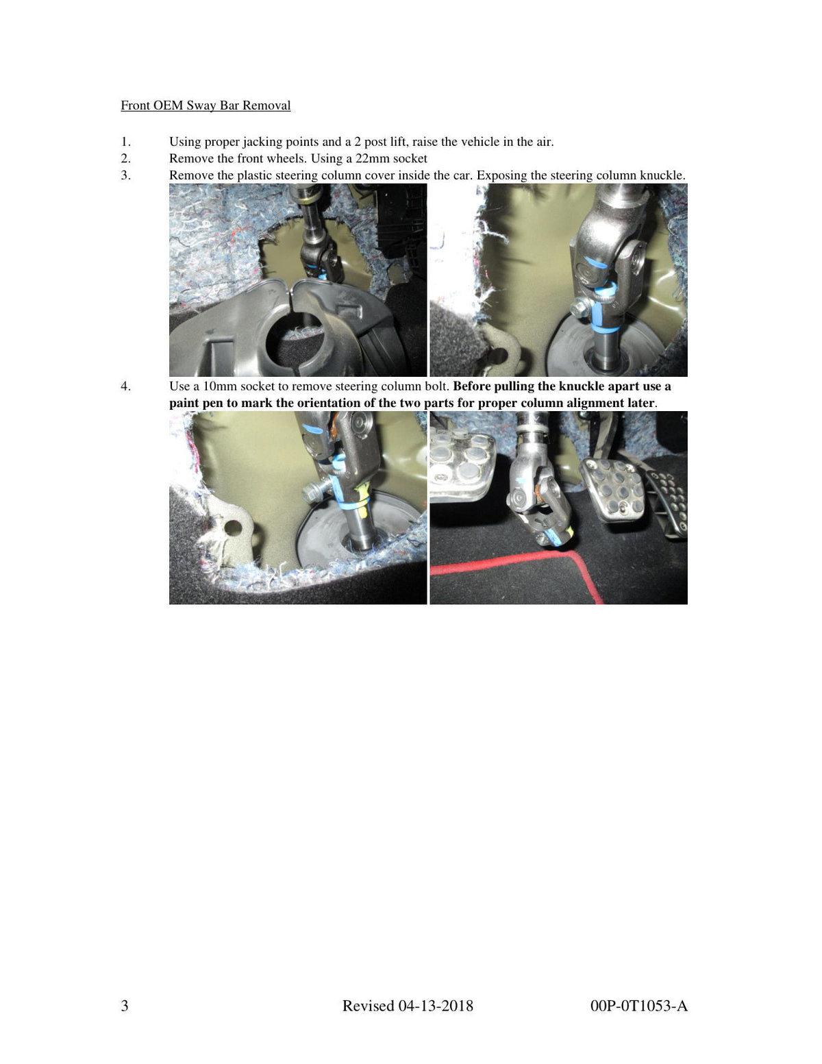 aFe Control Sway Bar Set 17-18 Honda Civic Type R I4 2.0L (t)