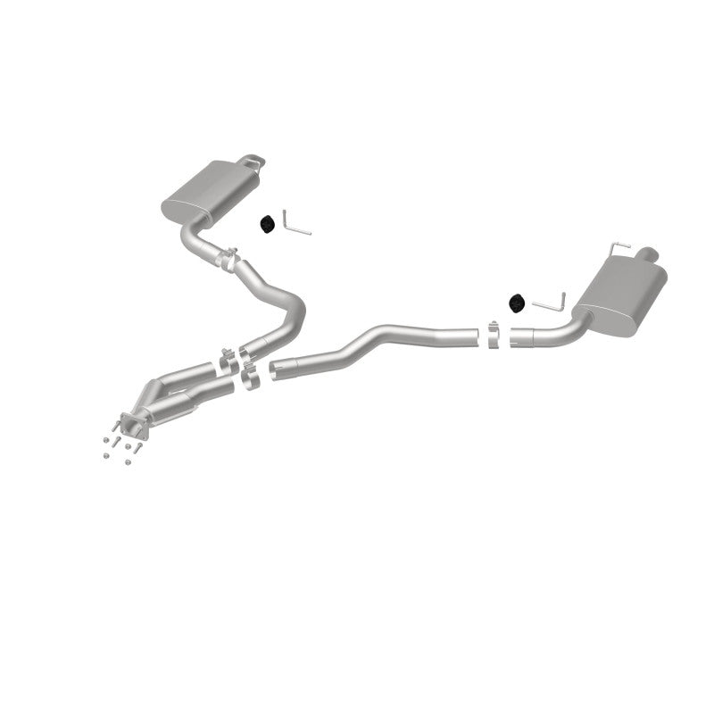 MagnaFlow 16710 Cat-Back Dual Split For 75-79 Corvette 5.7L