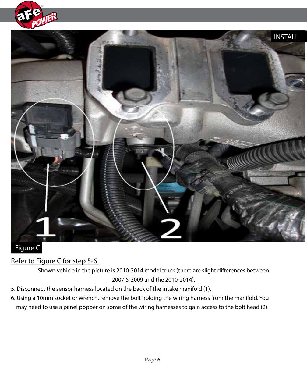 aFe Bladerunner Manifolds Intake Dodge Diesel Trucks 10-13 L6-6.7L (td) with Gaskets
