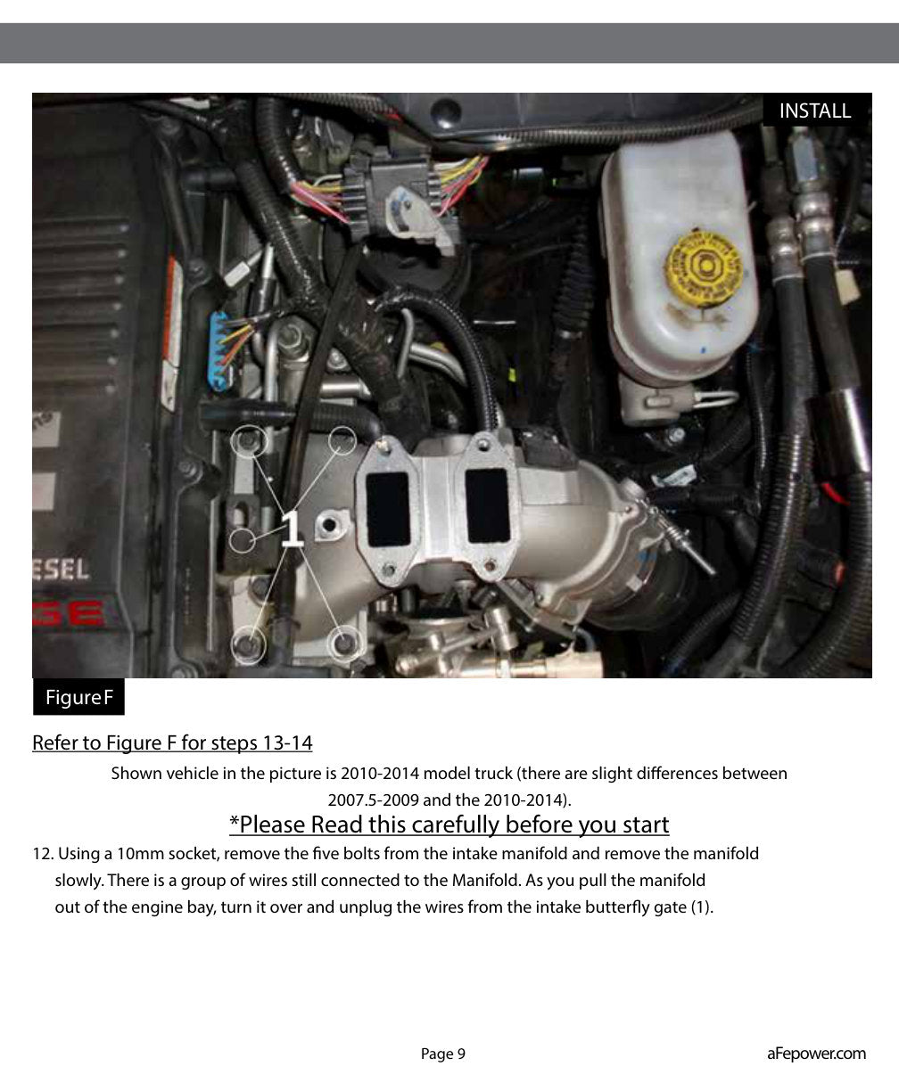 aFe Bladerunner Manifolds Intake Dodge Diesel Trucks 10-13 L6-6.7L (td) with Gaskets