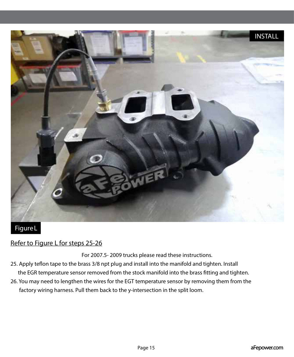 aFe Bladerunner Manifolds Intake Dodge Diesel Trucks 10-13 L6-6.7L (td) with Gaskets