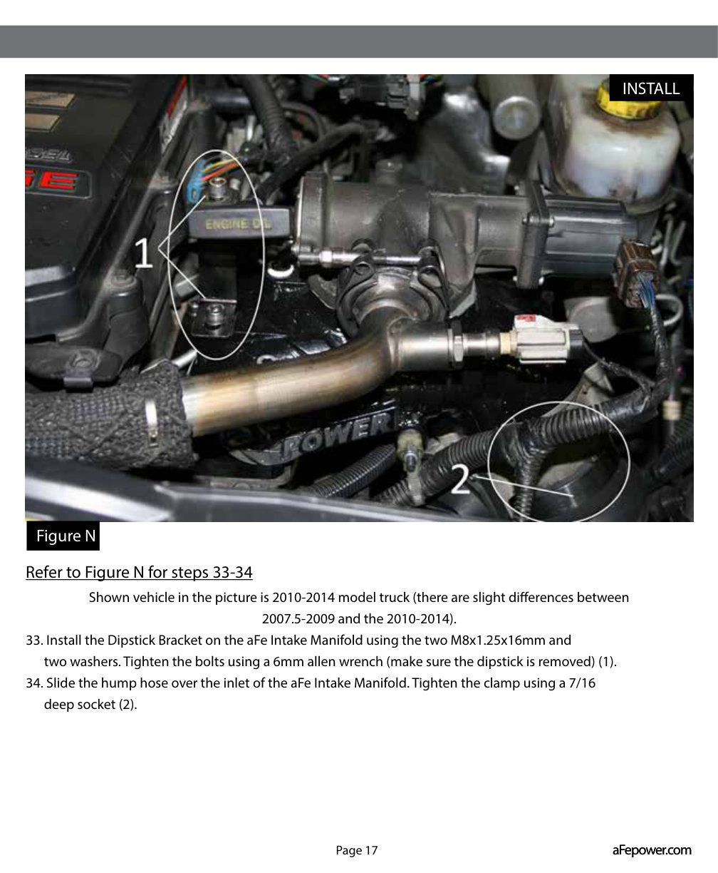 aFe Bladerunner Manifolds Intake Dodge Diesel Trucks 10-13 L6-6.7L (td) with Gaskets