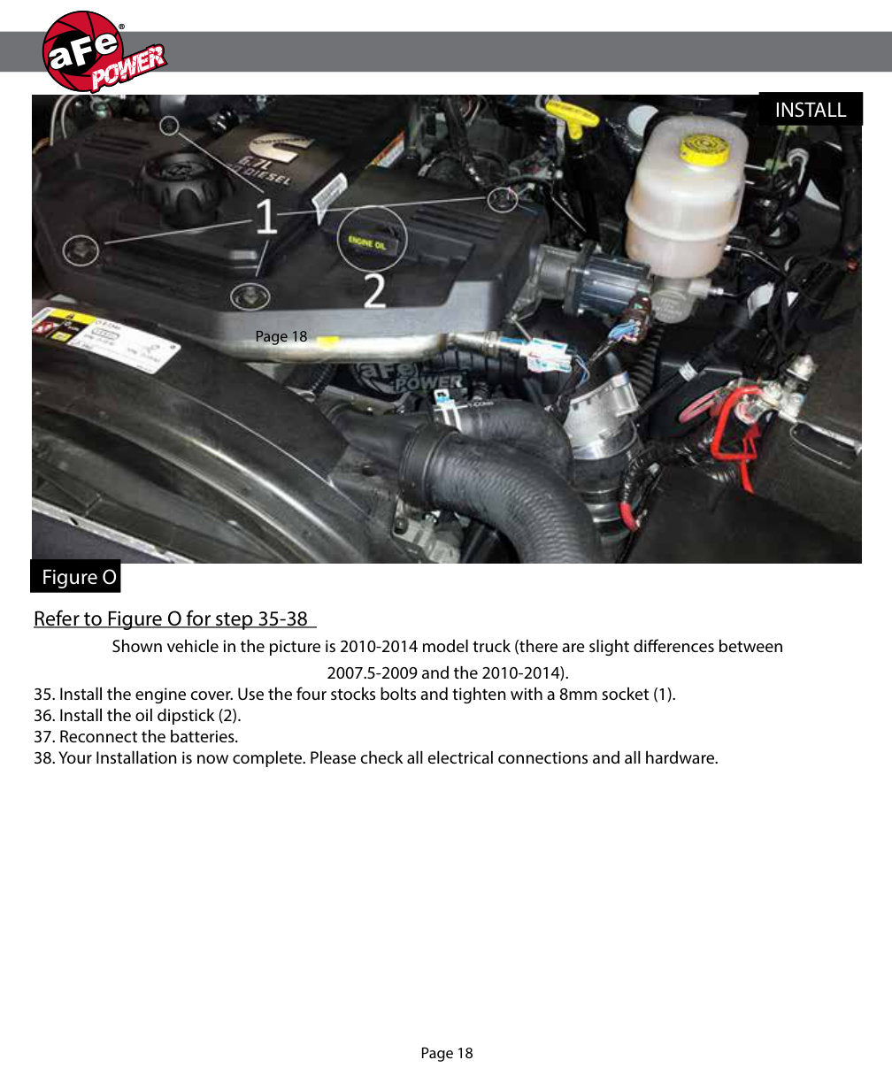 aFe Bladerunner Manifolds Intake Dodge Diesel Trucks 10-13 L6-6.7L (td) with Gaskets