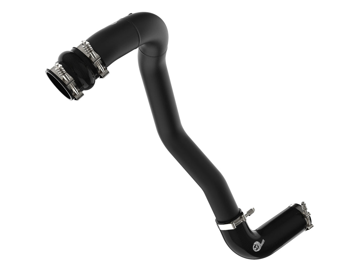 aFe 08-10 Ford Trucks V8-6.4L (td) BladeRunner 3 IN Aluminum Hot Charge Pipe - Black