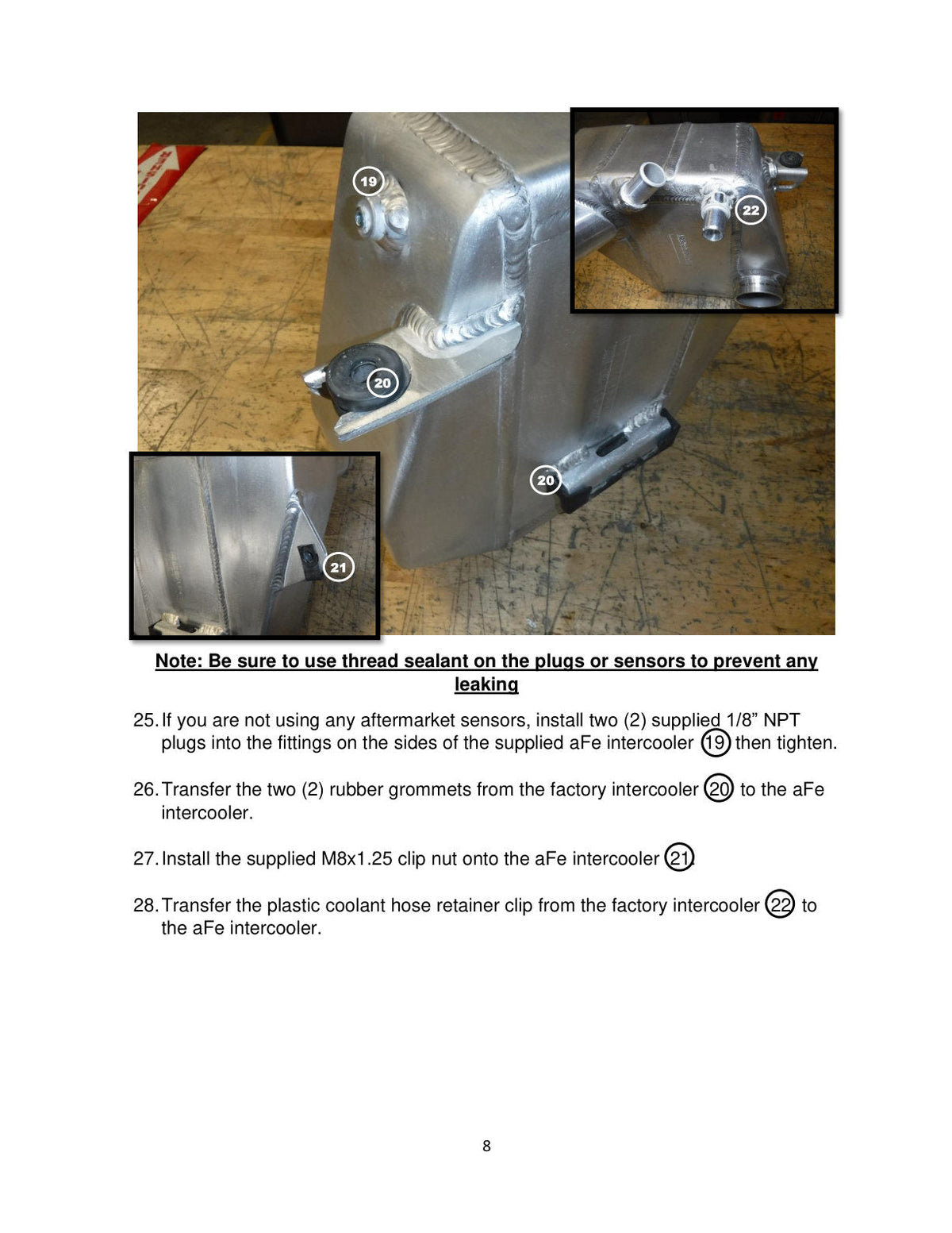 aFe BladeRunner GT Series Intercooler 11-16 Ford Diesel Trucks V8-6.7L (td)