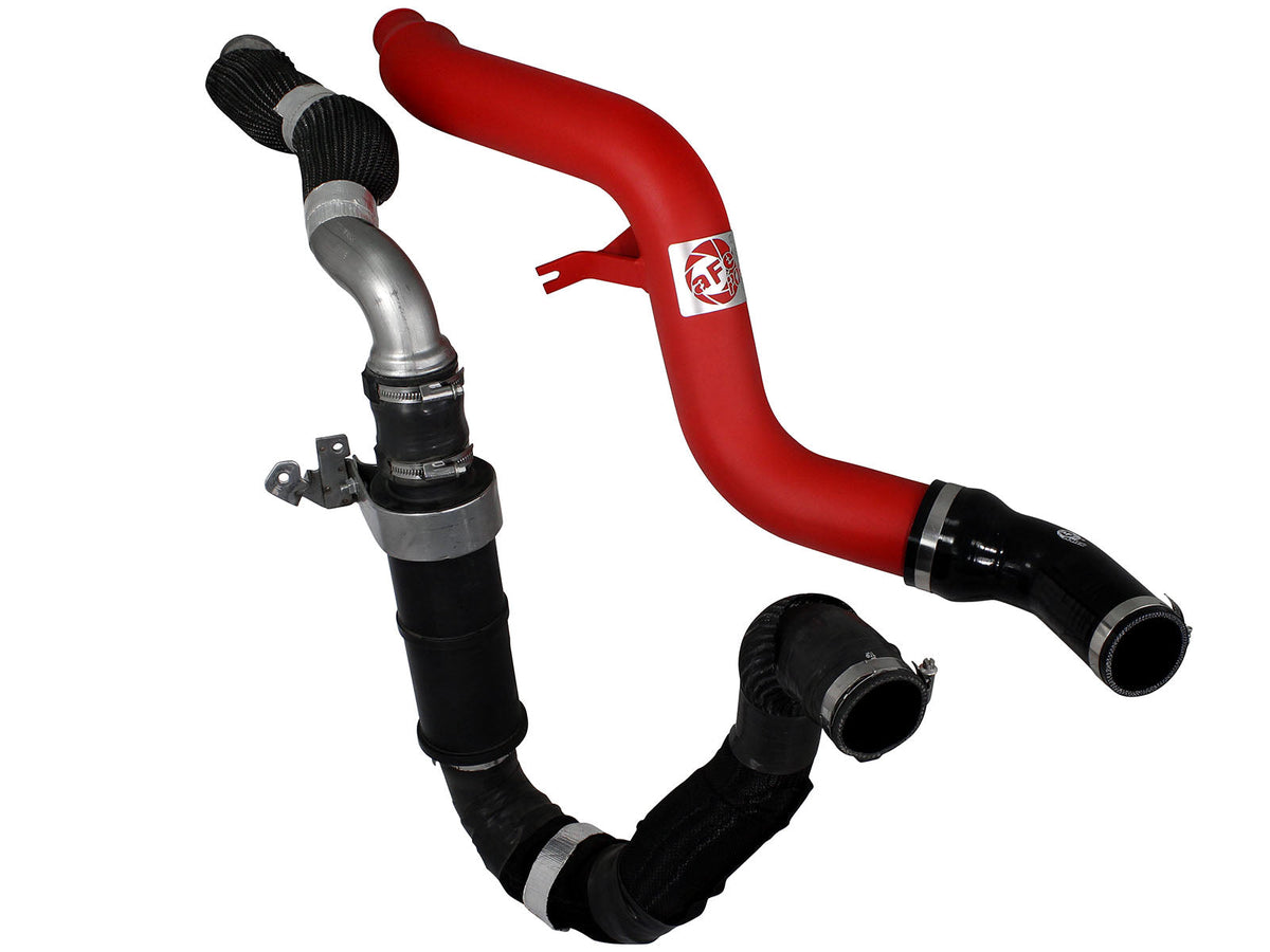 aFe BladeRunner Intercooler Tube Hot Side 3in Ram 1500 14-15 EcoDiesel V6-3.0L (td) - Red