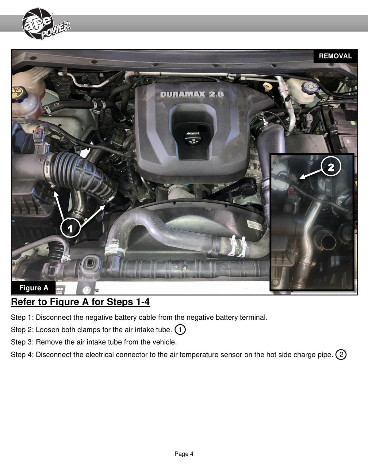aFe 16-20 GM Colorado/Canyon L4-2.8L (td) BladeRunner 2in & 2.5in SS Hot & Cold Charge Pipe Kit