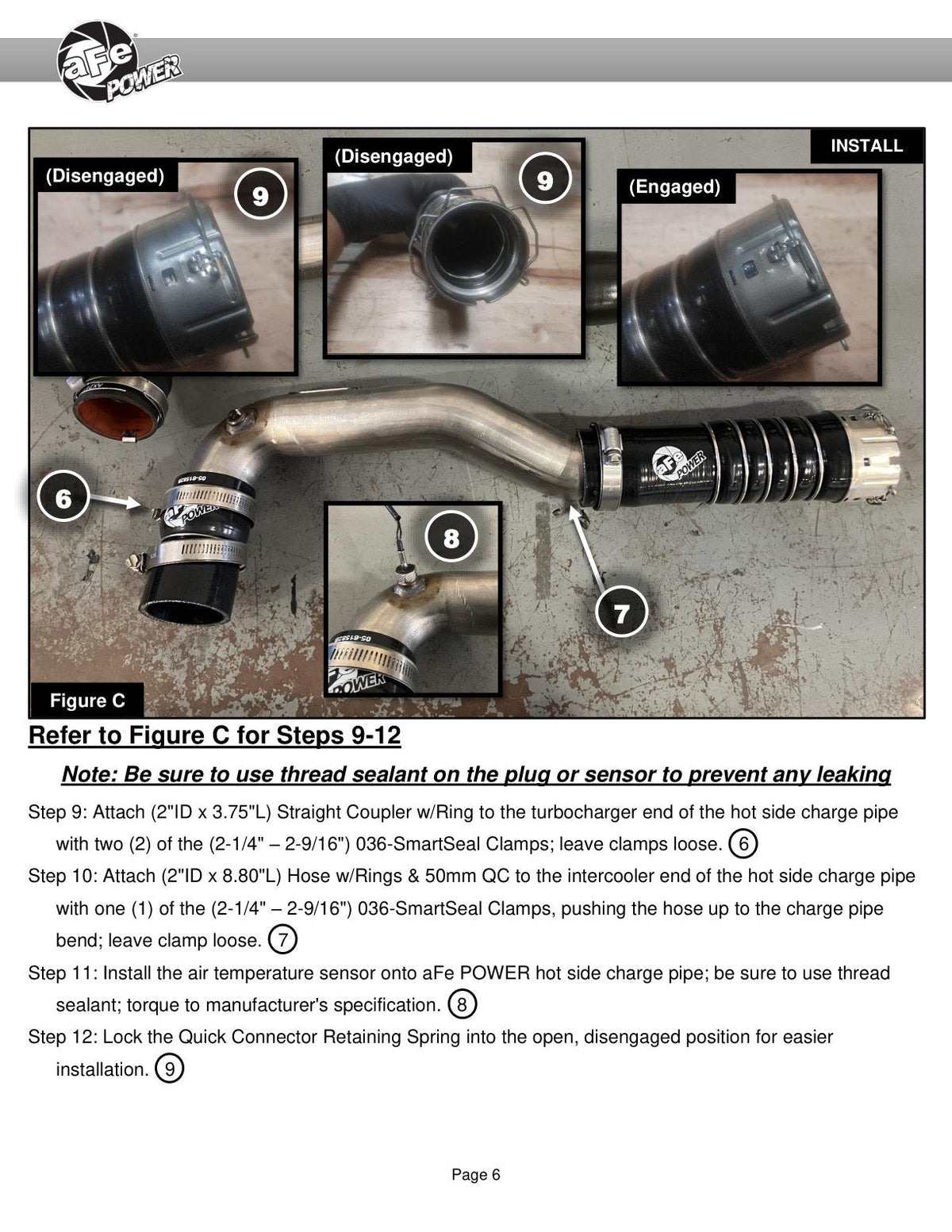 aFe 16-20 GM Colorado/Canyon L4-2.8L (td) BladeRunner 2in Stainless Steel Hot Charge Pipe