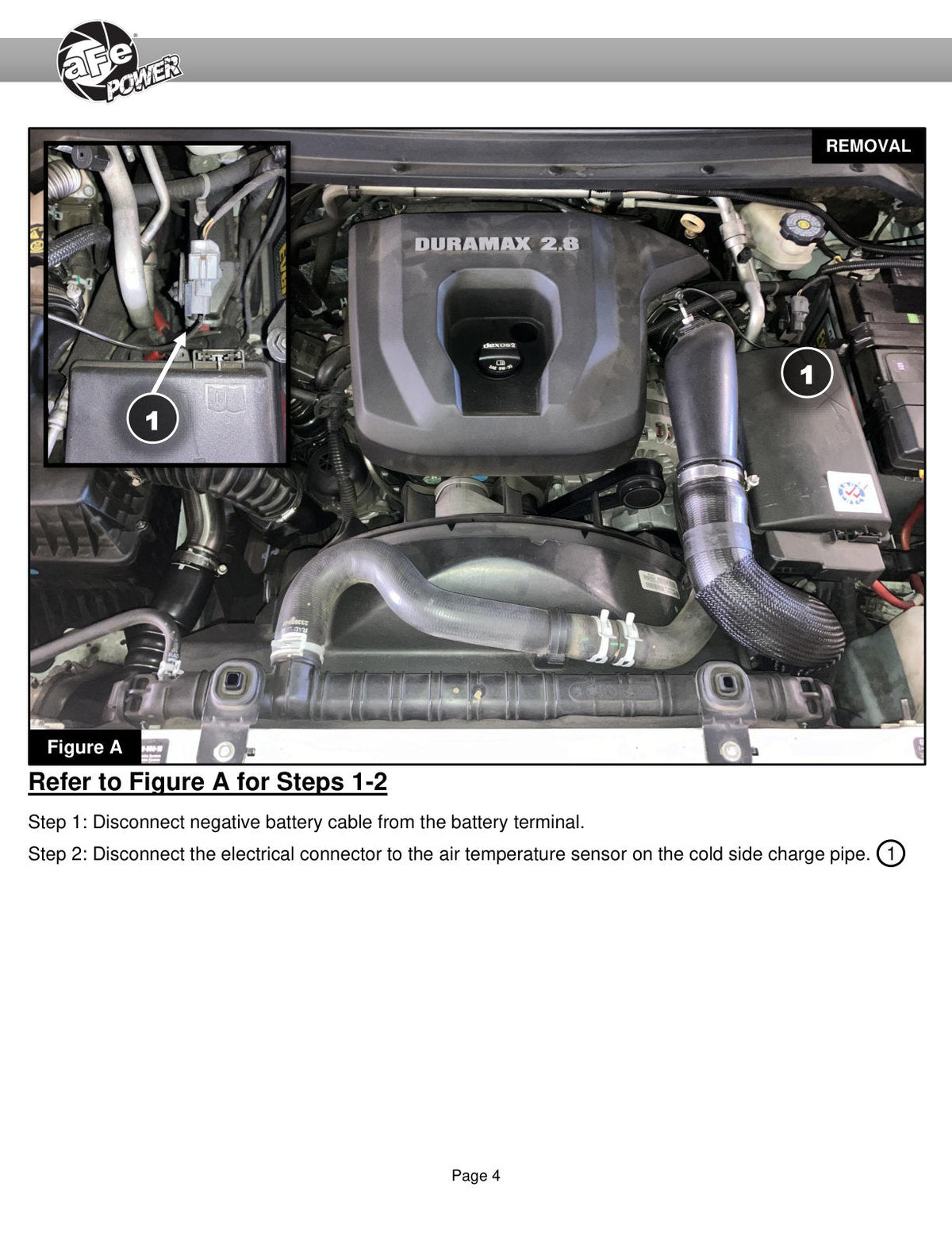 aFe 16-20 GM Colorado/Canyon L4-2.8L (td) BladeRunner 2.5in Stainless Steel Cold Charge Pipe