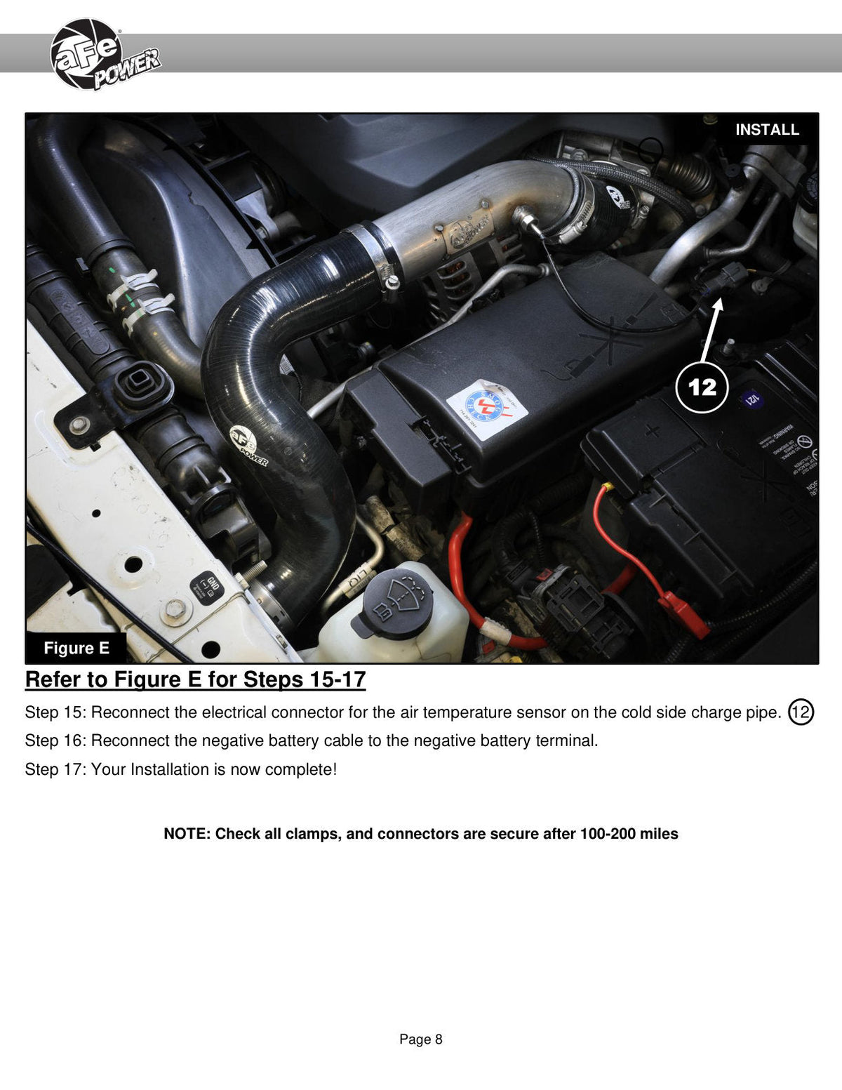 aFe 16-20 GM Colorado/Canyon L4-2.8L (td) BladeRunner 2.5in Stainless Steel Cold Charge Pipe