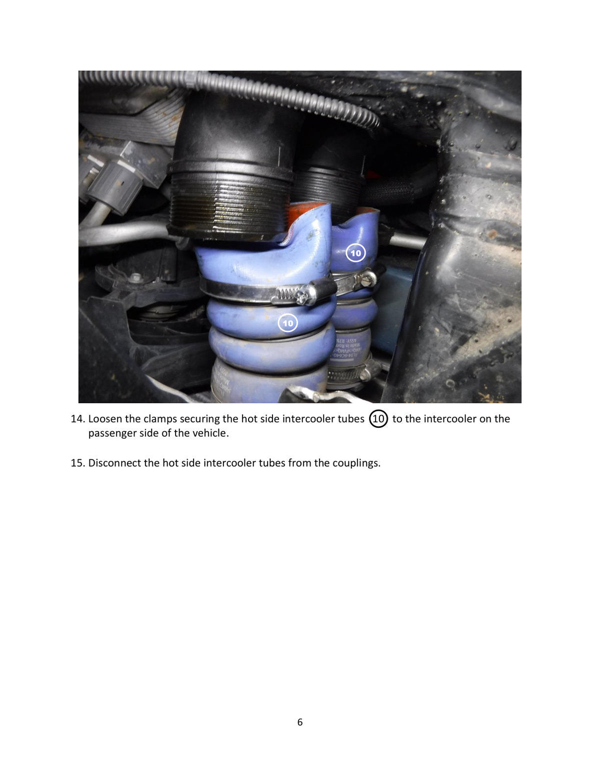 aFe Bladerunner Intercooler Tubes Hot Side 2.5in 17-20 Ford F-150 Raptor V6 3.5L(tt)