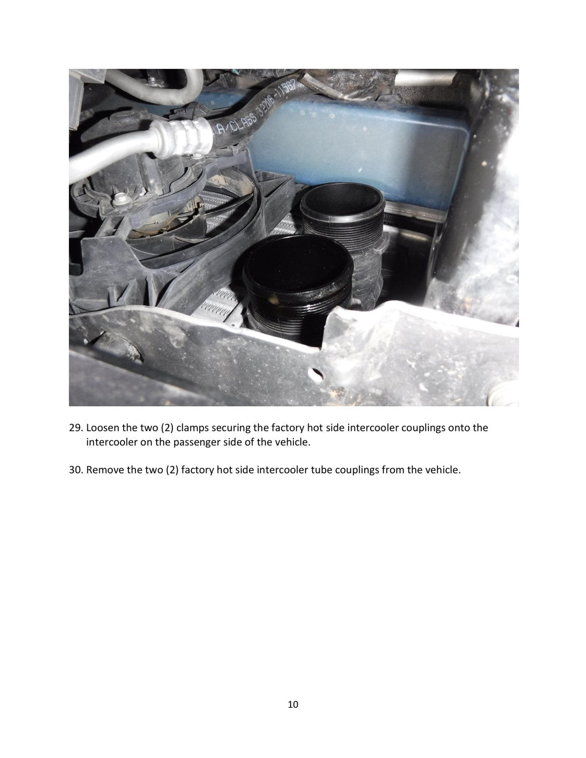 aFe Bladerunner Intercooler Tubes Hot Side 2.5in 17-20 Ford F-150 Raptor V6 3.5L(tt)