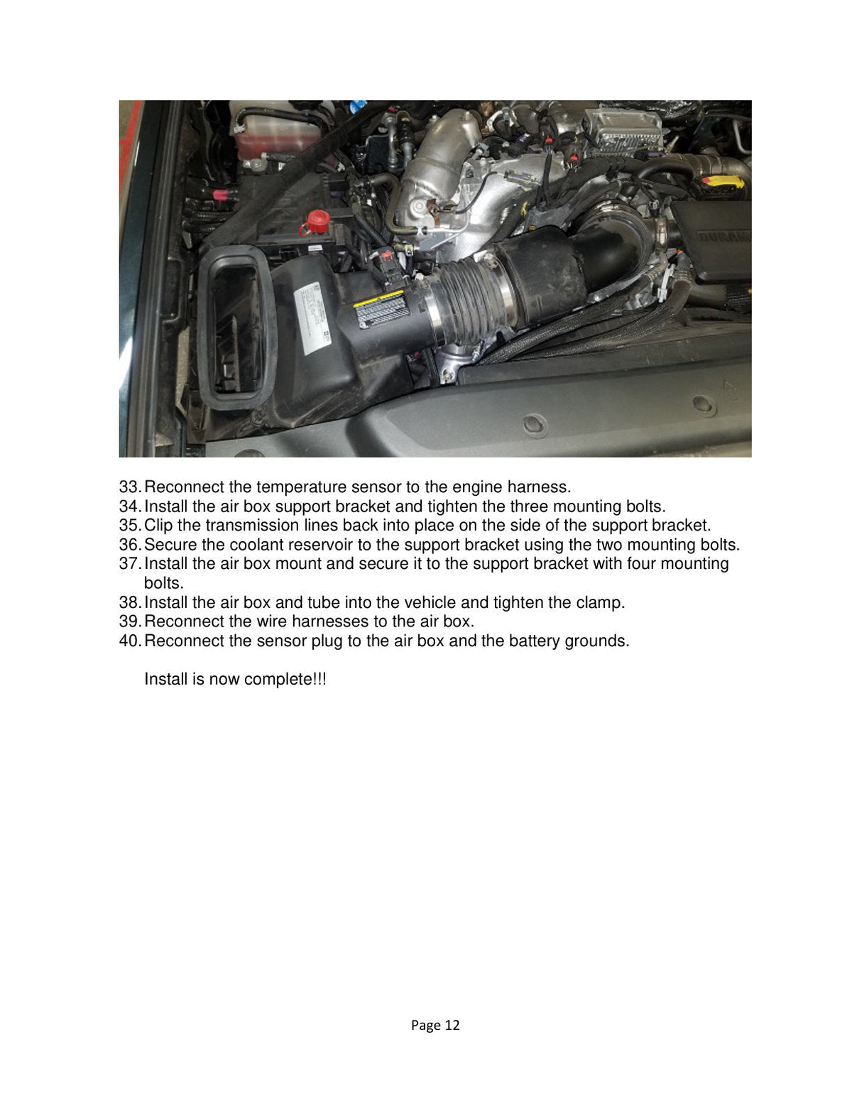 aFe BladeRunner 3in Black Intercooler Tube Cold Side 17-18 GM Diesel Trucks V8 6.6L (td) L5P