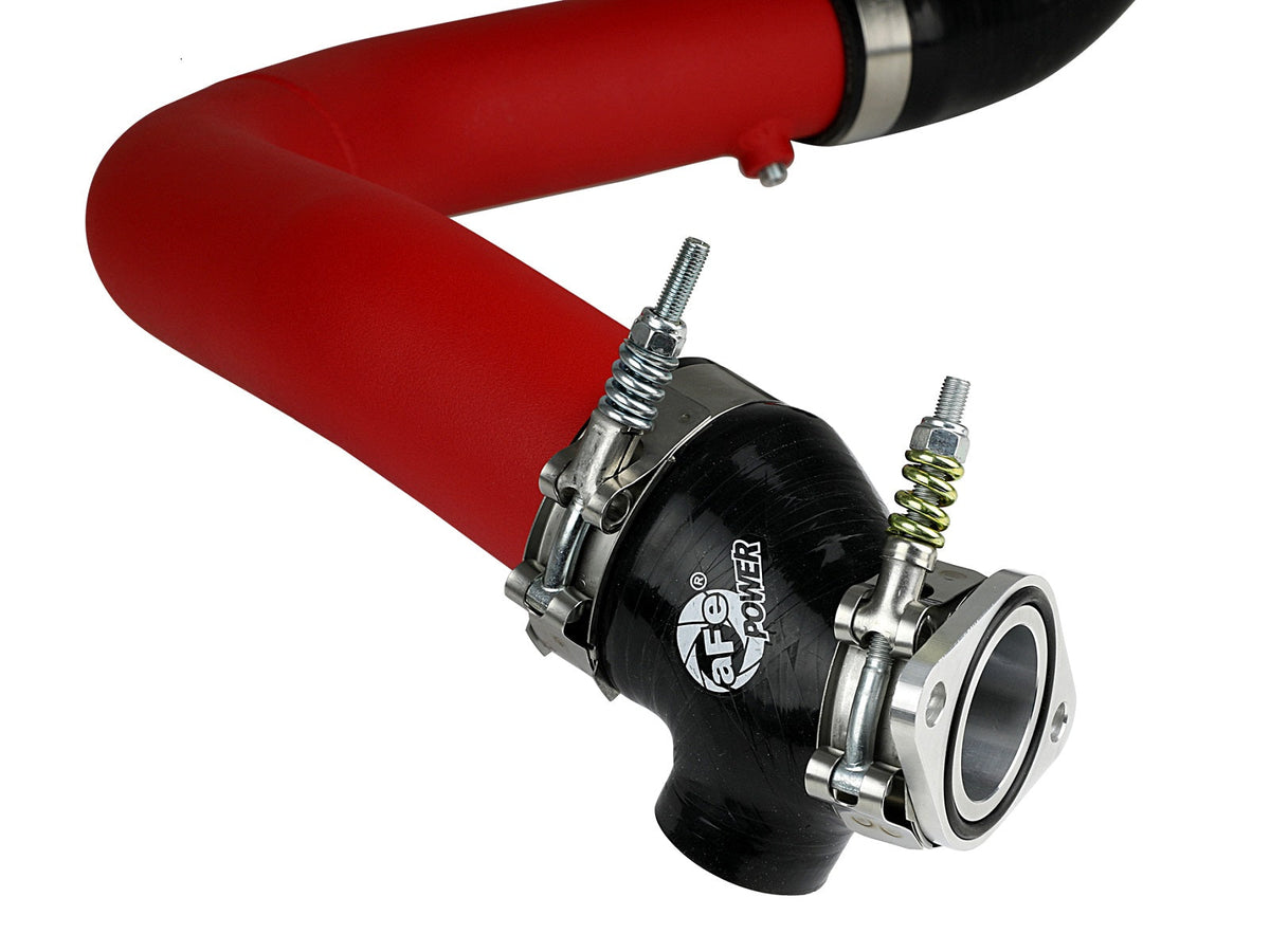 aFe BladeRunner 2.5in Aluminum Hot Side Charge Pipe 15-20 Subaru WRX 2.0T - Red