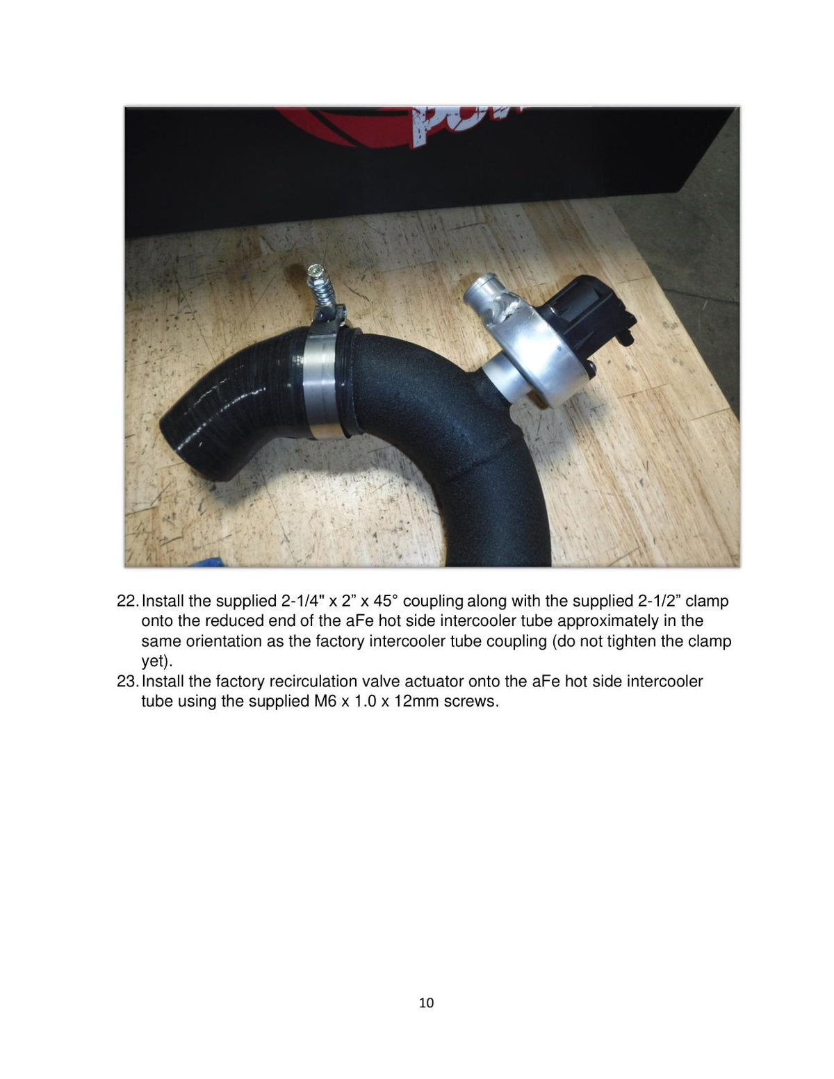 aFe BladeRunner 3in Alum Hot and Cold Intercooler Tube Kit 2019 Ford Ranger 2.3L (t)