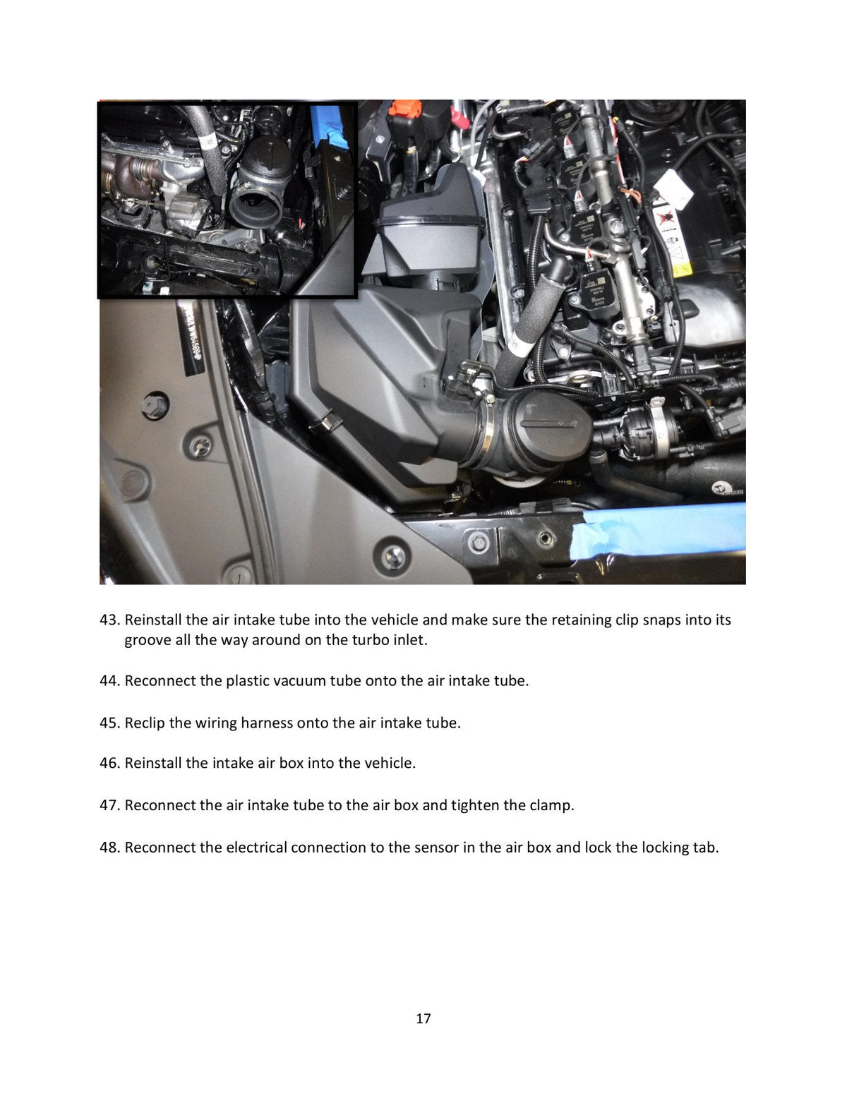 aFe BladeRunner 2.5-3in Hot Side Charge Pipe Black 20-21 BMW Z4 M40i (G29) L6-3.0L (t) B58