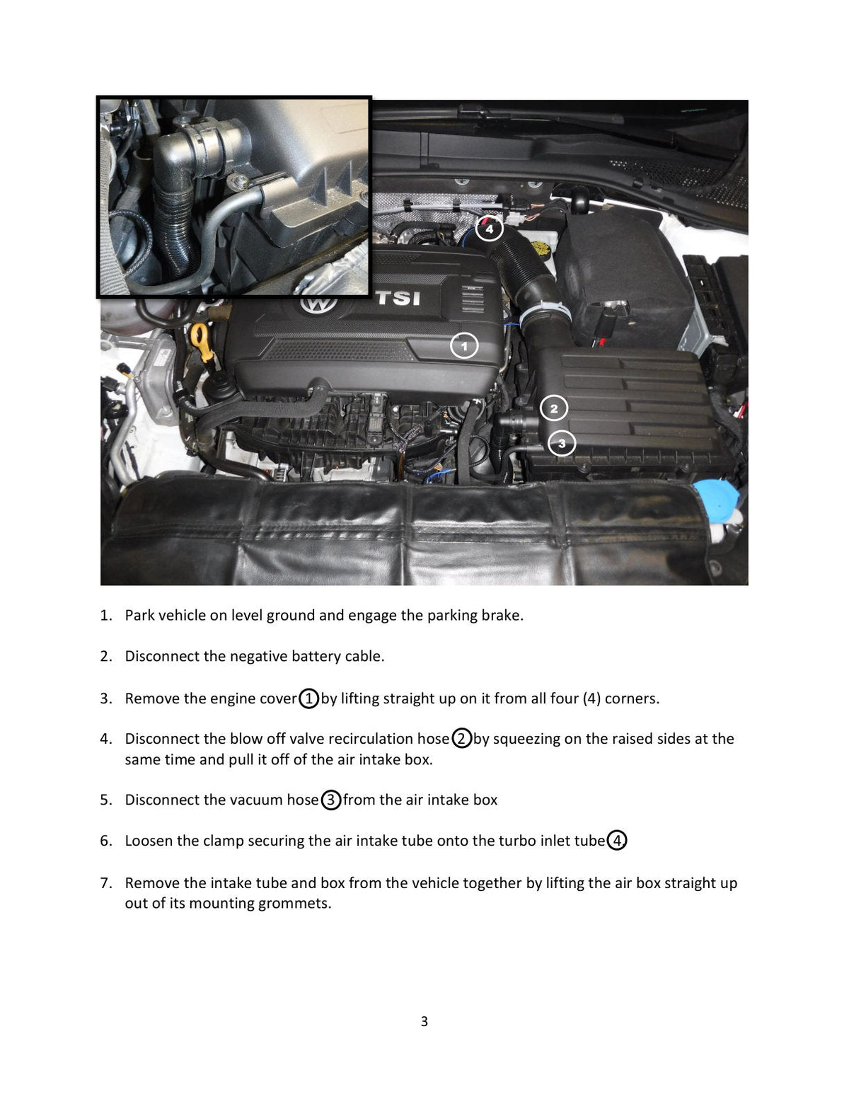aFe 15-20 VW GTI Charge Pipe Kit