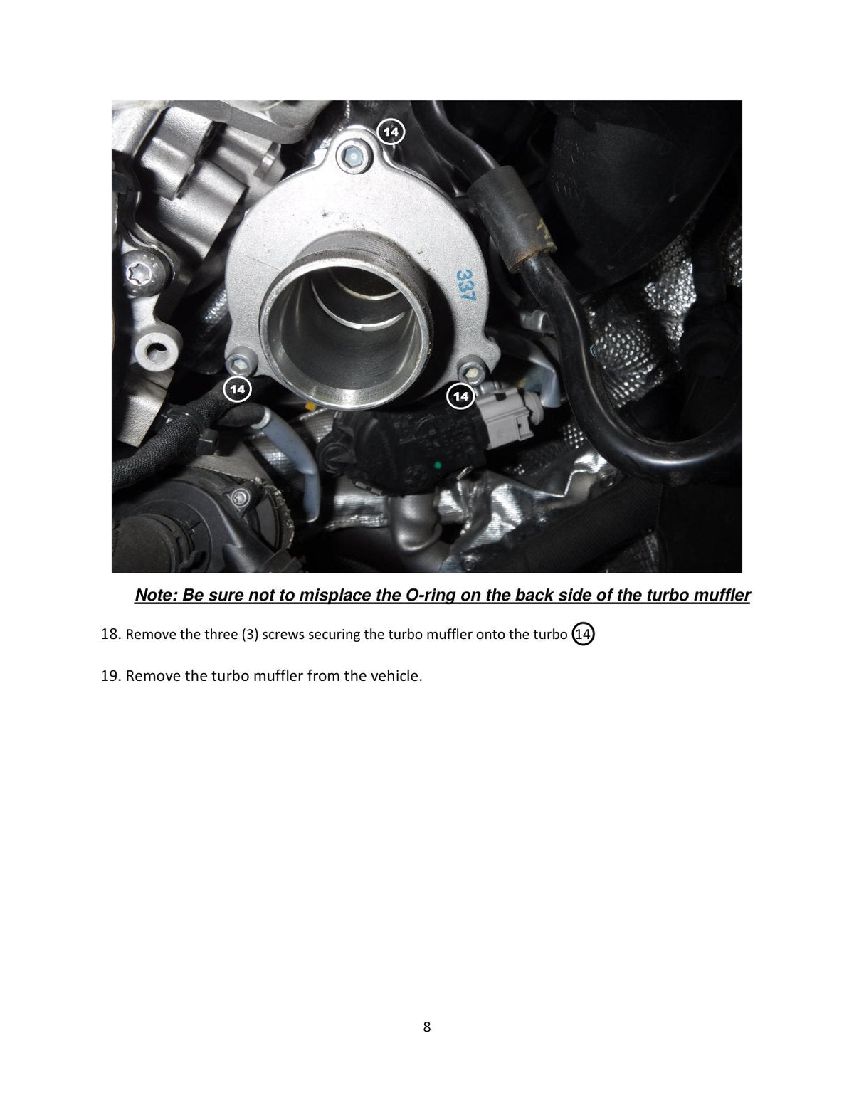 aFe 15-20 VW GTI Charge Pipe Kit