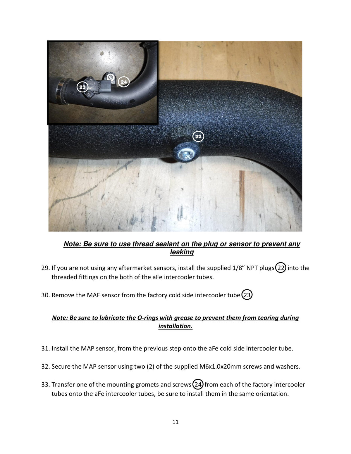 aFe 15-20 VW GTI Charge Pipe Kit