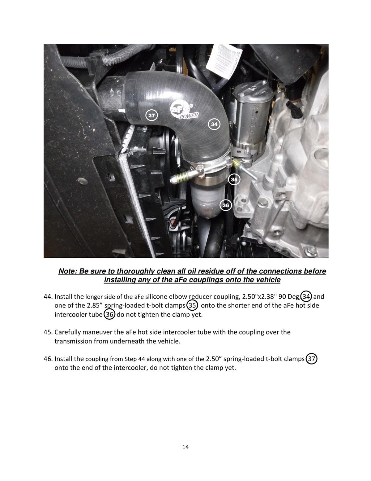 aFe 15-20 VW GTI Charge Pipe Kit