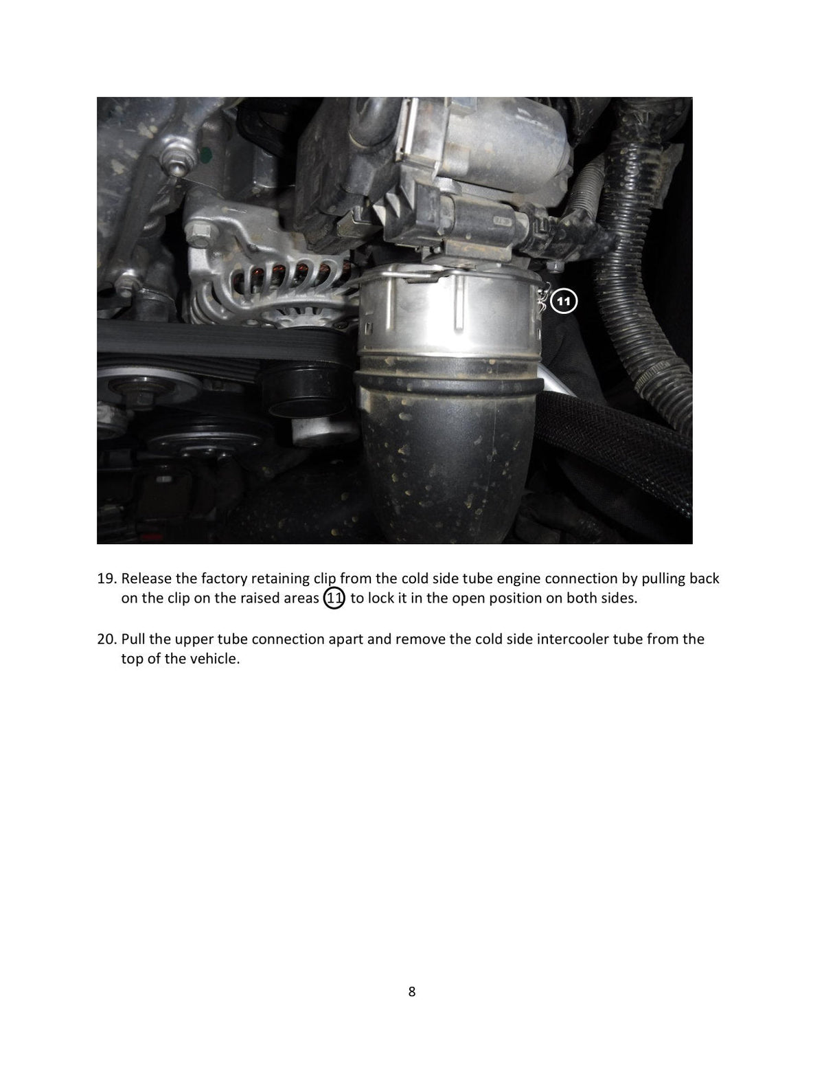 aFe BladeRunner Black Intercooler Hot & Cold Side Tubes Combo 19-20 GM Trucks 1500 L4-2.7L (t)