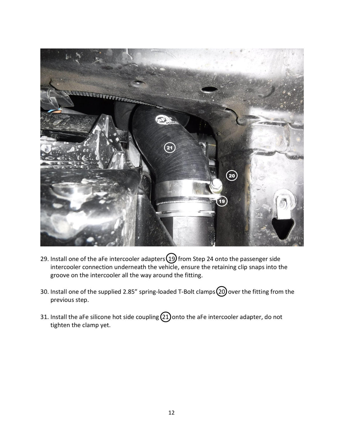 aFe BladeRunner Black Intercooler Hot & Cold Side Tubes Combo 19-20 GM Trucks 1500 L4-2.7L (t)
