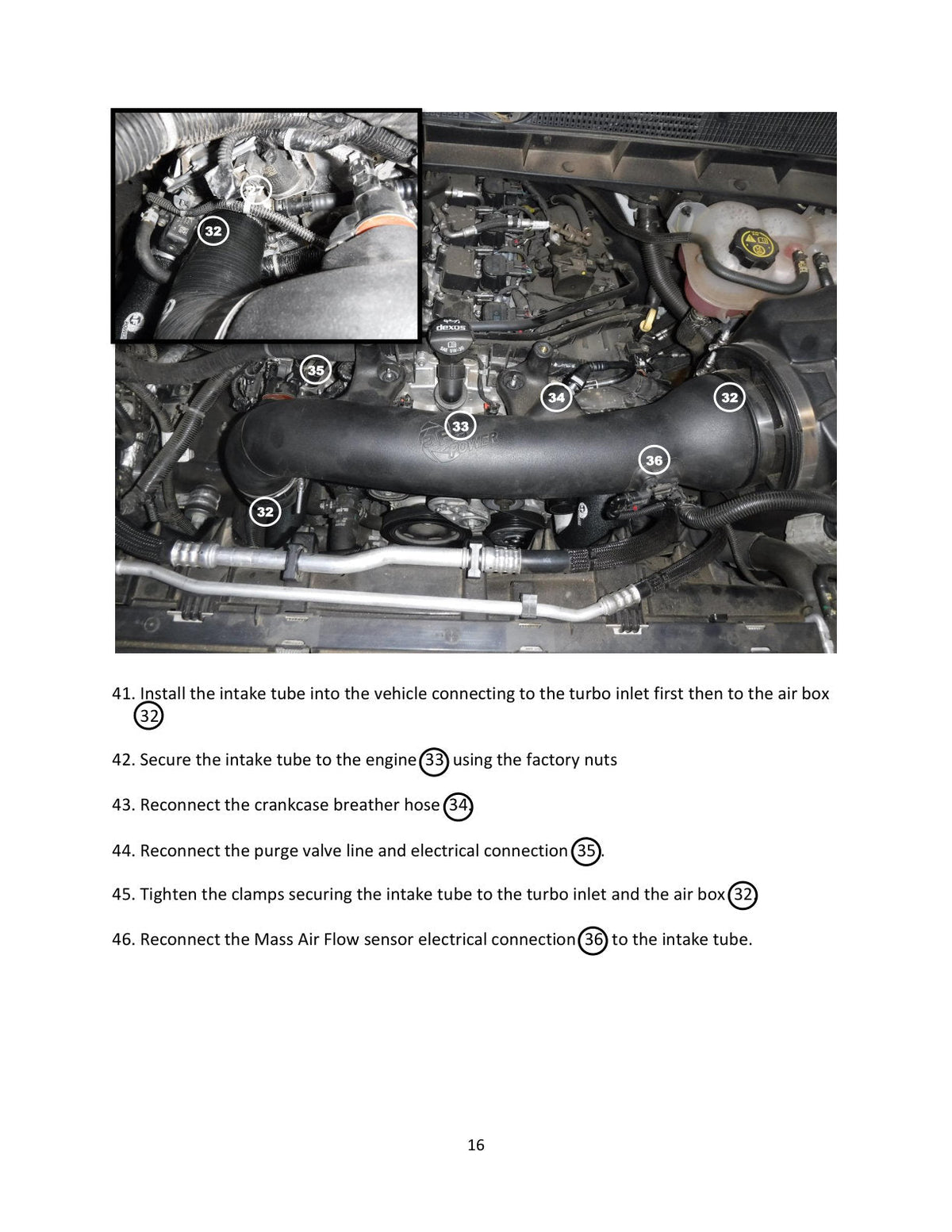 aFe BladeRunner Black Intercooler Hot & Cold Side Tubes Combo 19-20 GM Trucks 1500 L4-2.7L (t)