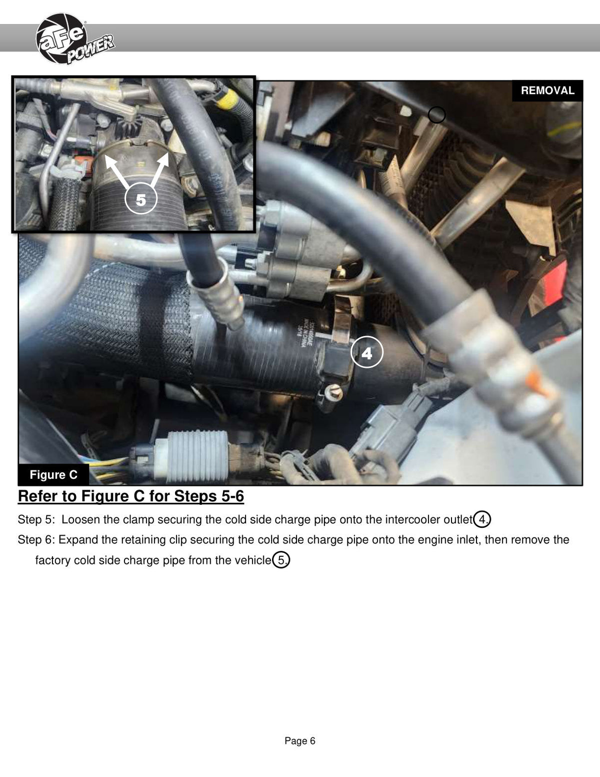 aFe 16-19 RAM 1500 V6 3.0L (TD) BladeRunner 3in Aluminum Hot & Cold Charge Pipe Kit - Black