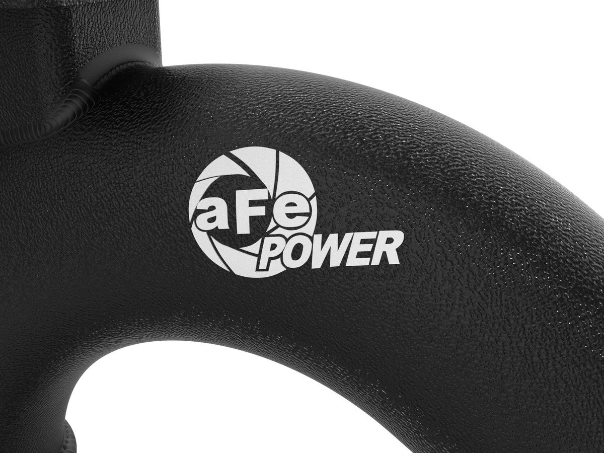 aFe 18-22 Kia Stinger V6-3.3L BladeRunner Alum Hot/Cold Charge Pipe Kit Black