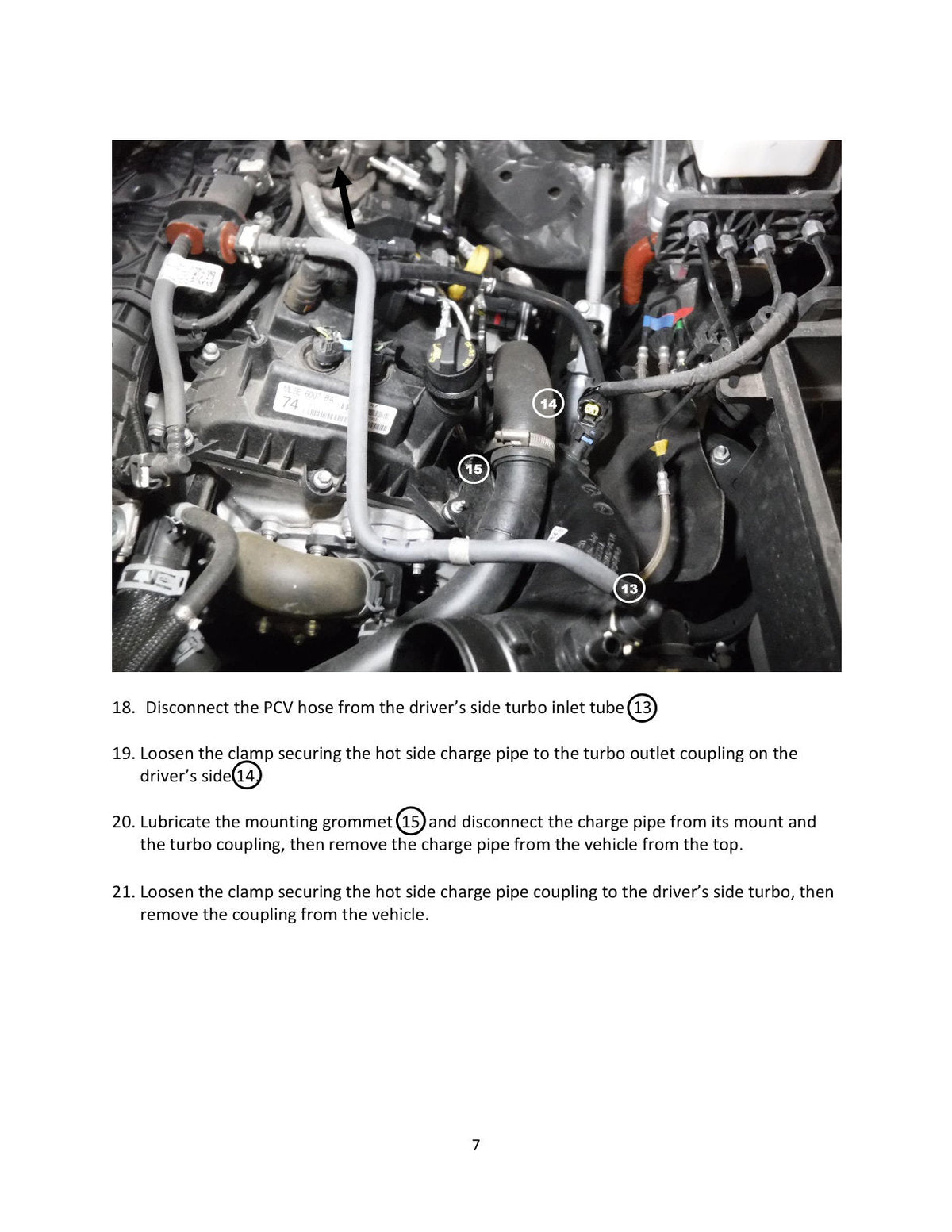 aFe BladeRunner 21-22 Ford F-150 Ecoboost V6-3.5L(tt) Aluminum Hot and Cold Charge Pipe Kit Black