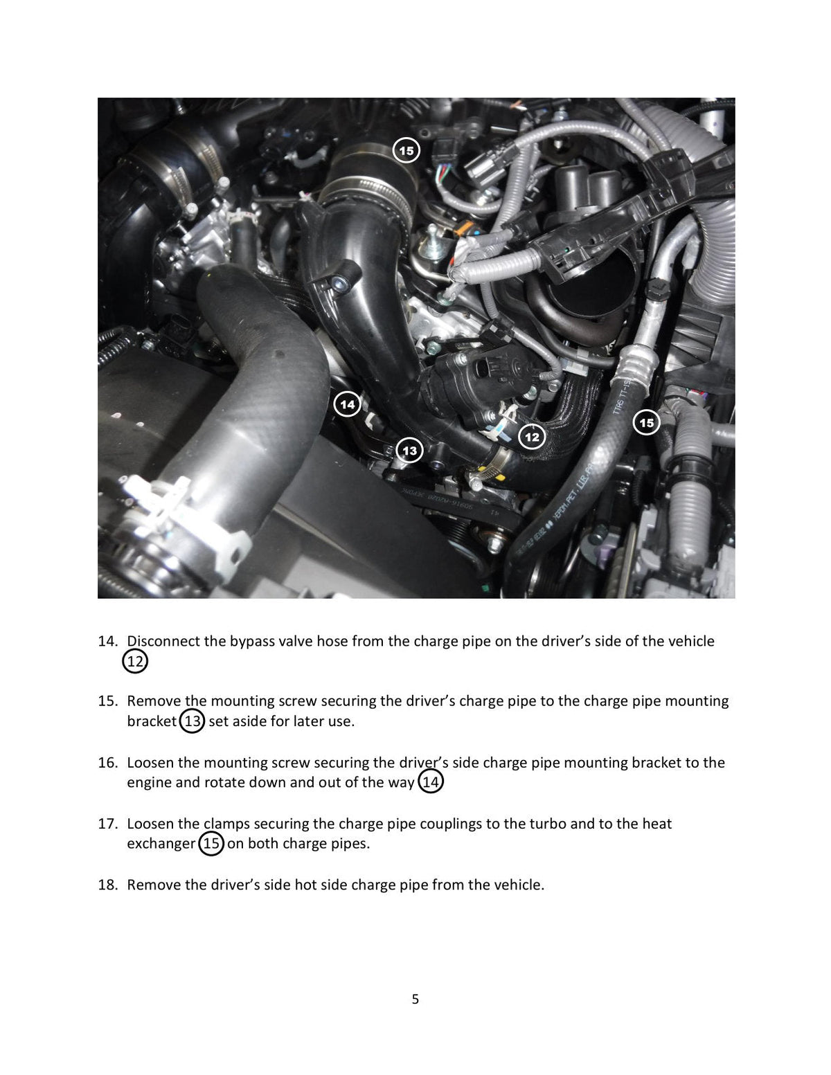 aFe 2022 Toyota Land Cruiser (J300) V6-3.5L (tt) BladeRunner 2.5in Aluminum Hot Charge Pipe - Red
