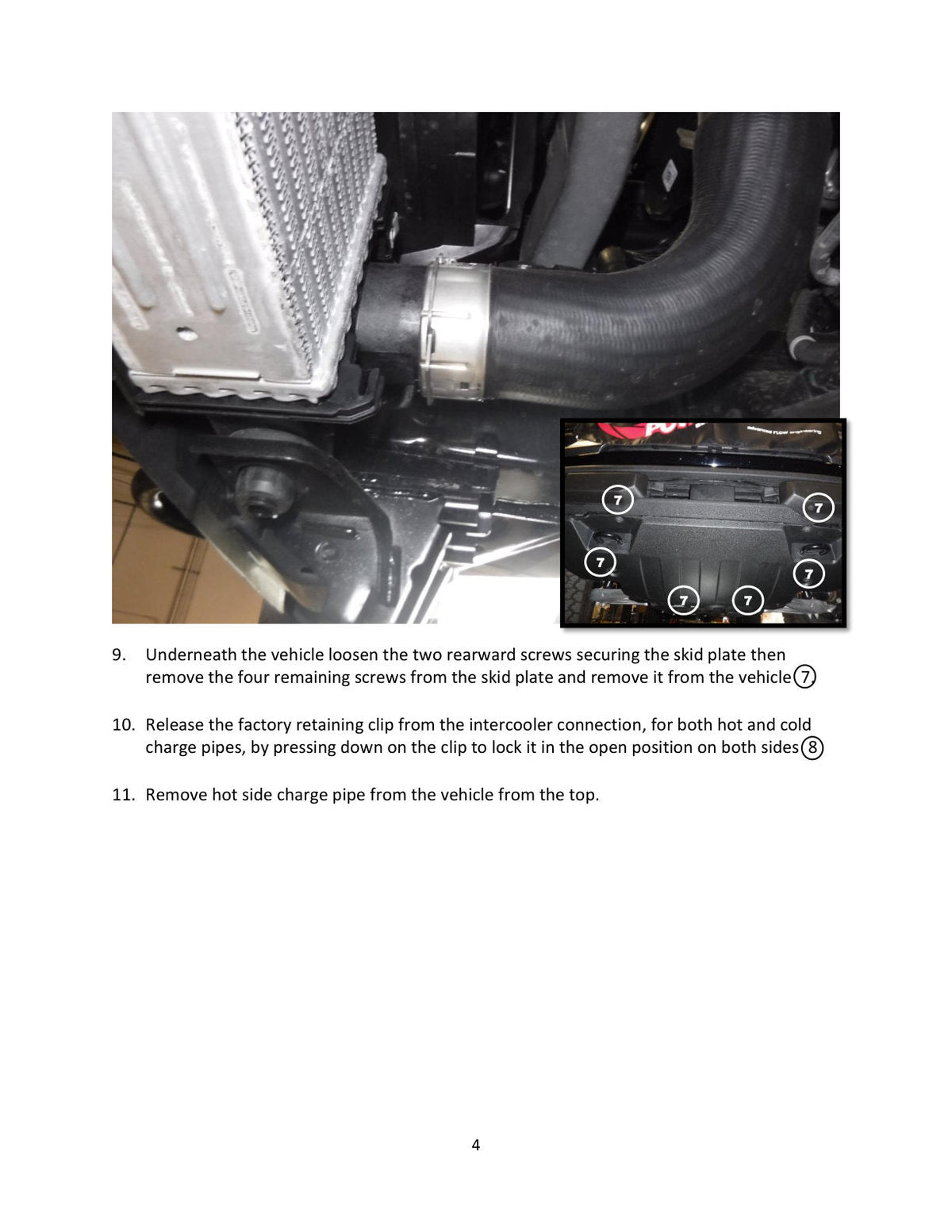 aFe 21-22 Ford Bronco L4-2.3L (t) BladeRunner Alum Hot/Cold Charge Pipe Kit - Black