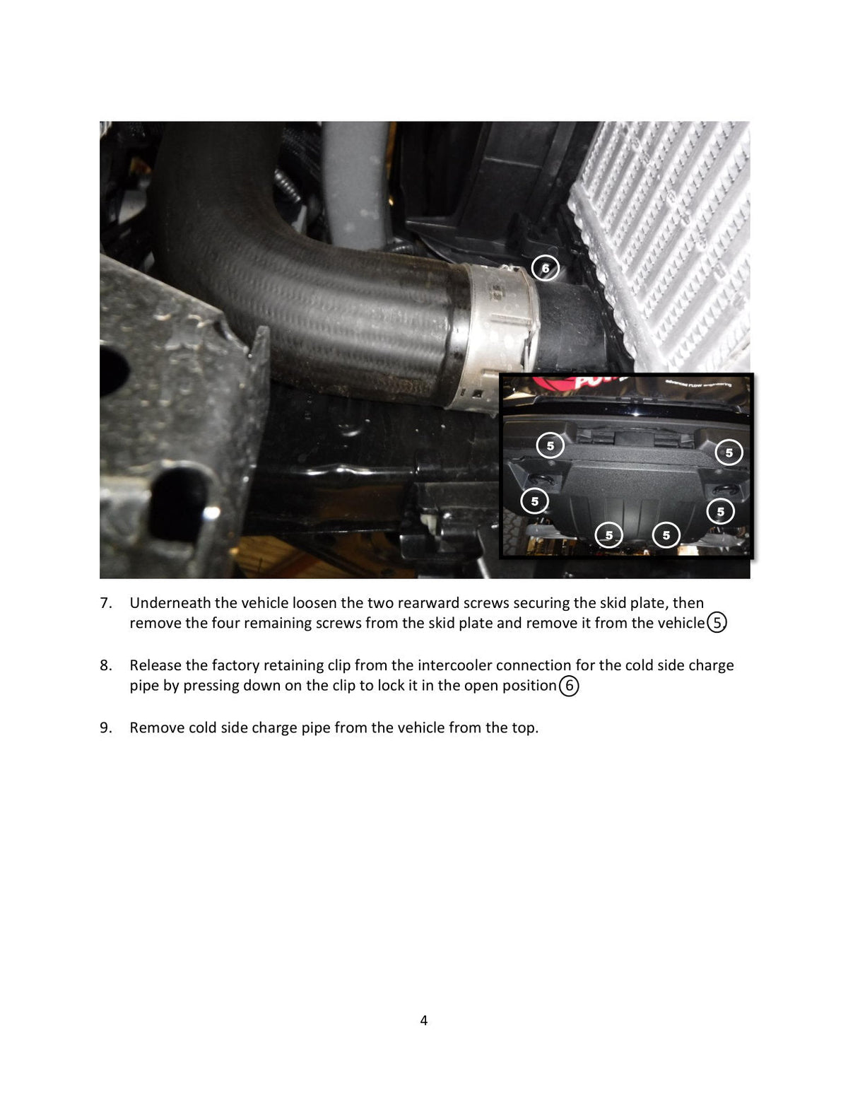 aFe Power 21-22 Ford Bronco L4-2.3L (t) BladeRunner 3in Aluminum Cold Charge Pipe Black