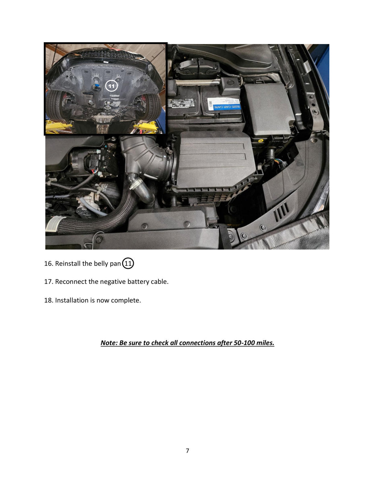 aFe 19-22 Hyundai Veloster N L4 2.0L (t) BladeRunner 2-1/2in Aluminum Hot Charge Pipe - Black