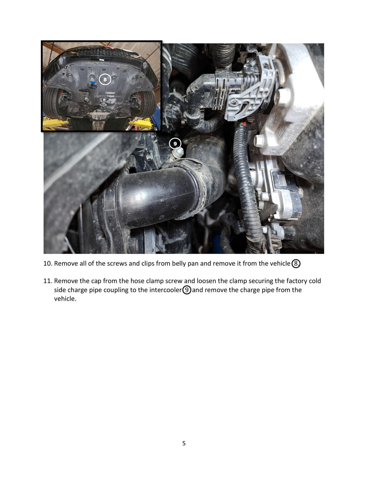 aFe 19-22 Hyundai Veloster N L4 2.0L (t) BladeRunner 2-3/4in Aluminum Cold Charge Pipe - Black