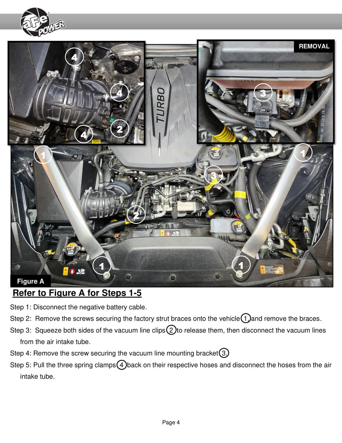 aFe BladeRunner Charge Pipe Kit Kia Stinger 22-23 L4-2.5L (t)