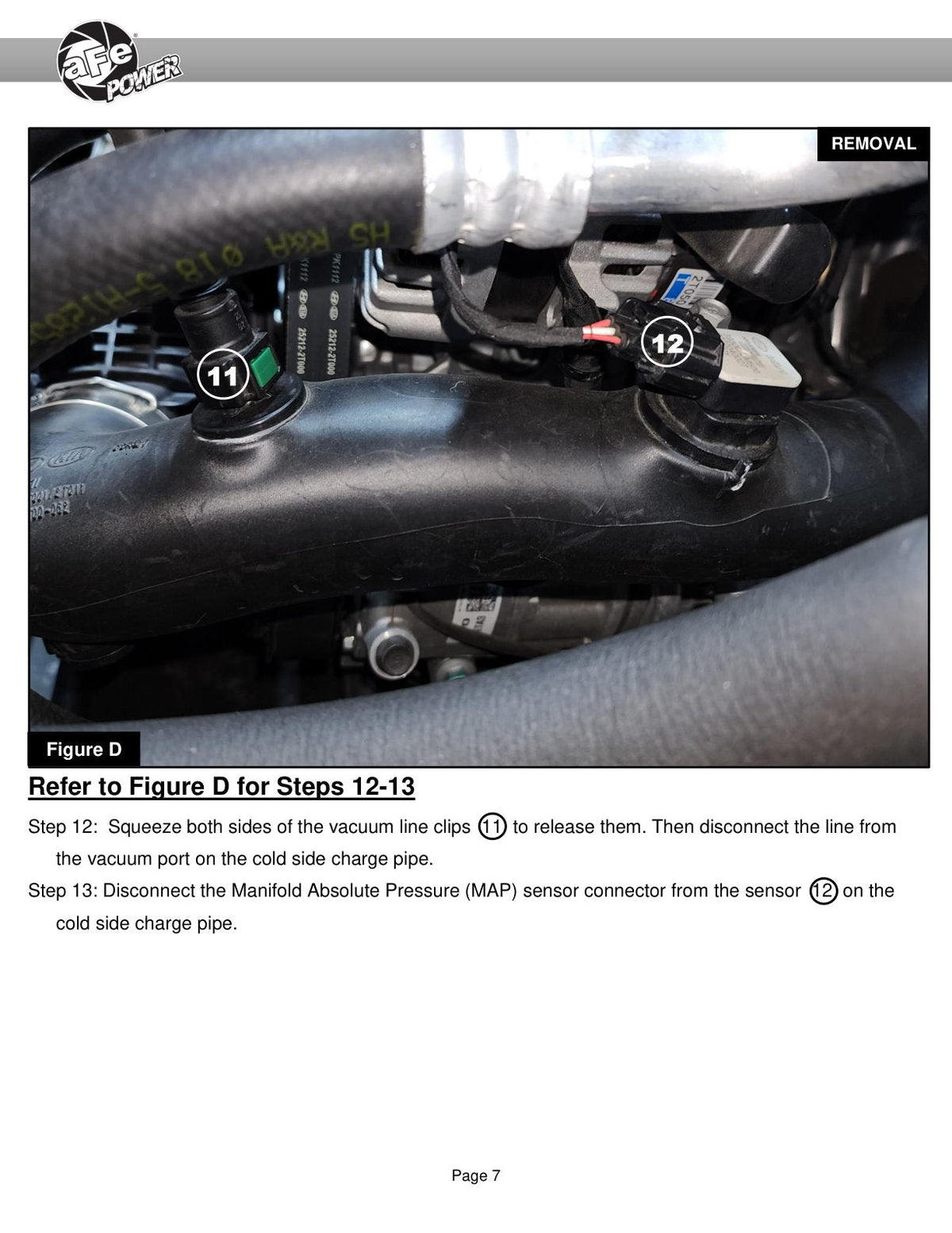 aFe BladeRunner Charge Pipe Kit Kia Stinger 22-23 L4-2.5L (t)