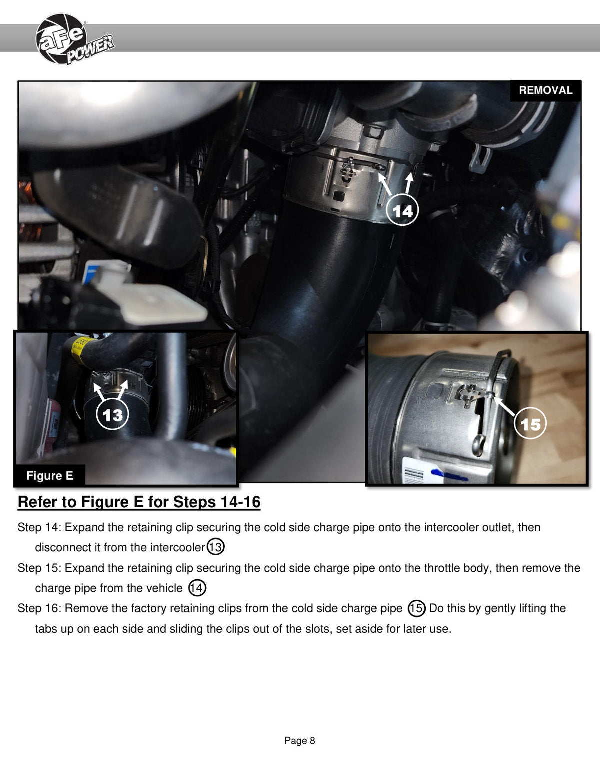 aFe BladeRunner Charge Pipe Kit Kia Stinger 22-23 L4-2.5L (t)