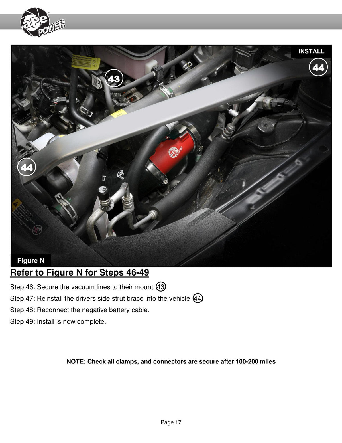 aFe BladeRunner Charge Pipe Kit Kia Stinger 22-23 L4-2.5L (t)