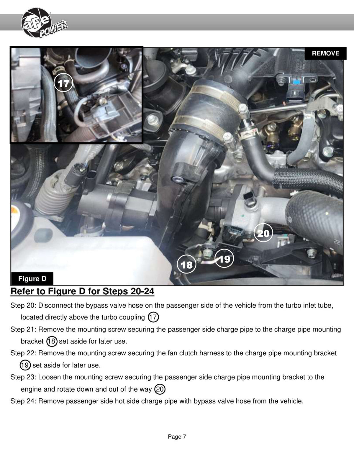 aFe 23-24 Toyota Sequoia V6-3.4L Hybrid BladeRunner 2.5in Aluminum Hot Charge Pipe - Red