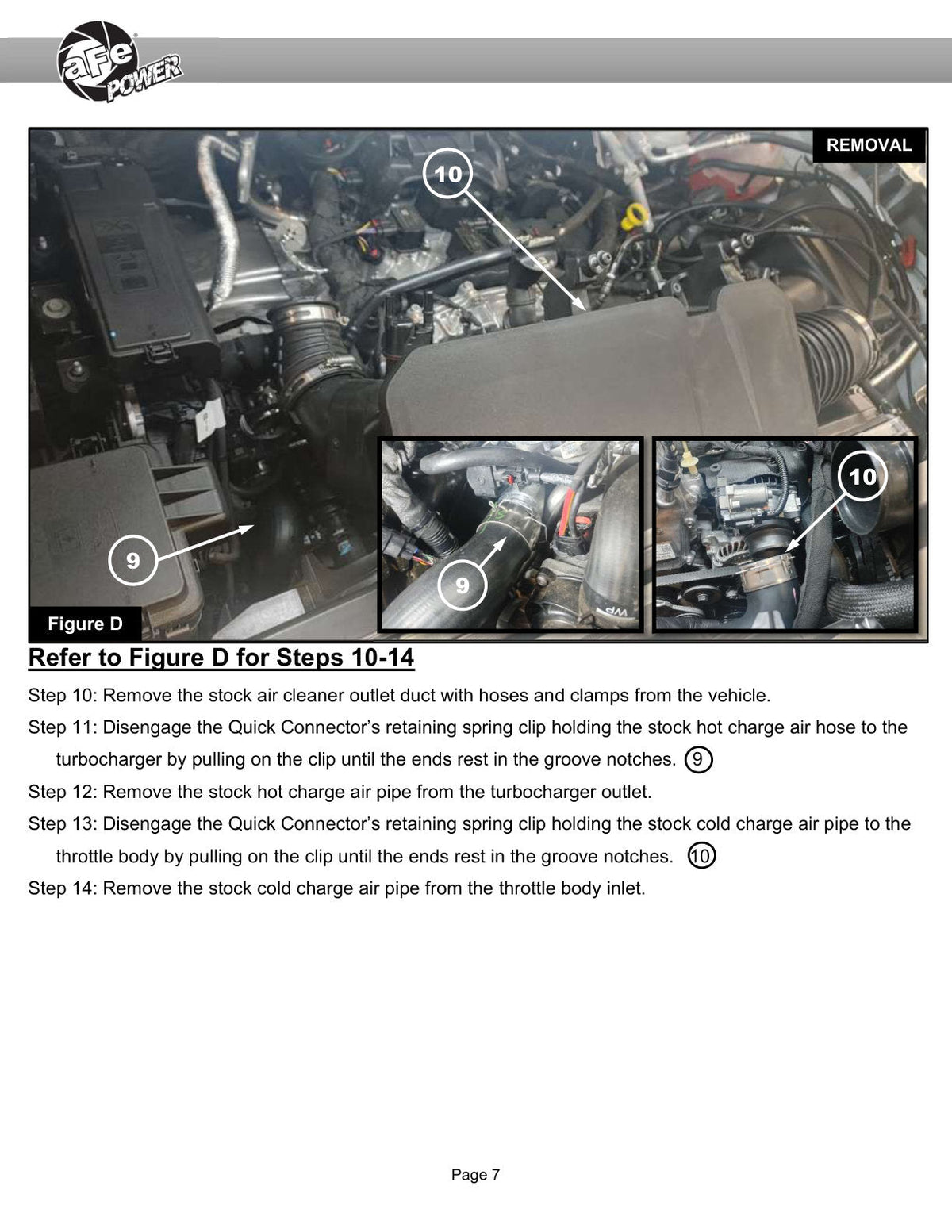 aFe 23-25 GM Colorado/Canyon L4-2.7L BladeRunner Aluminum Hot and Cold Charge Pipe Kit - Black