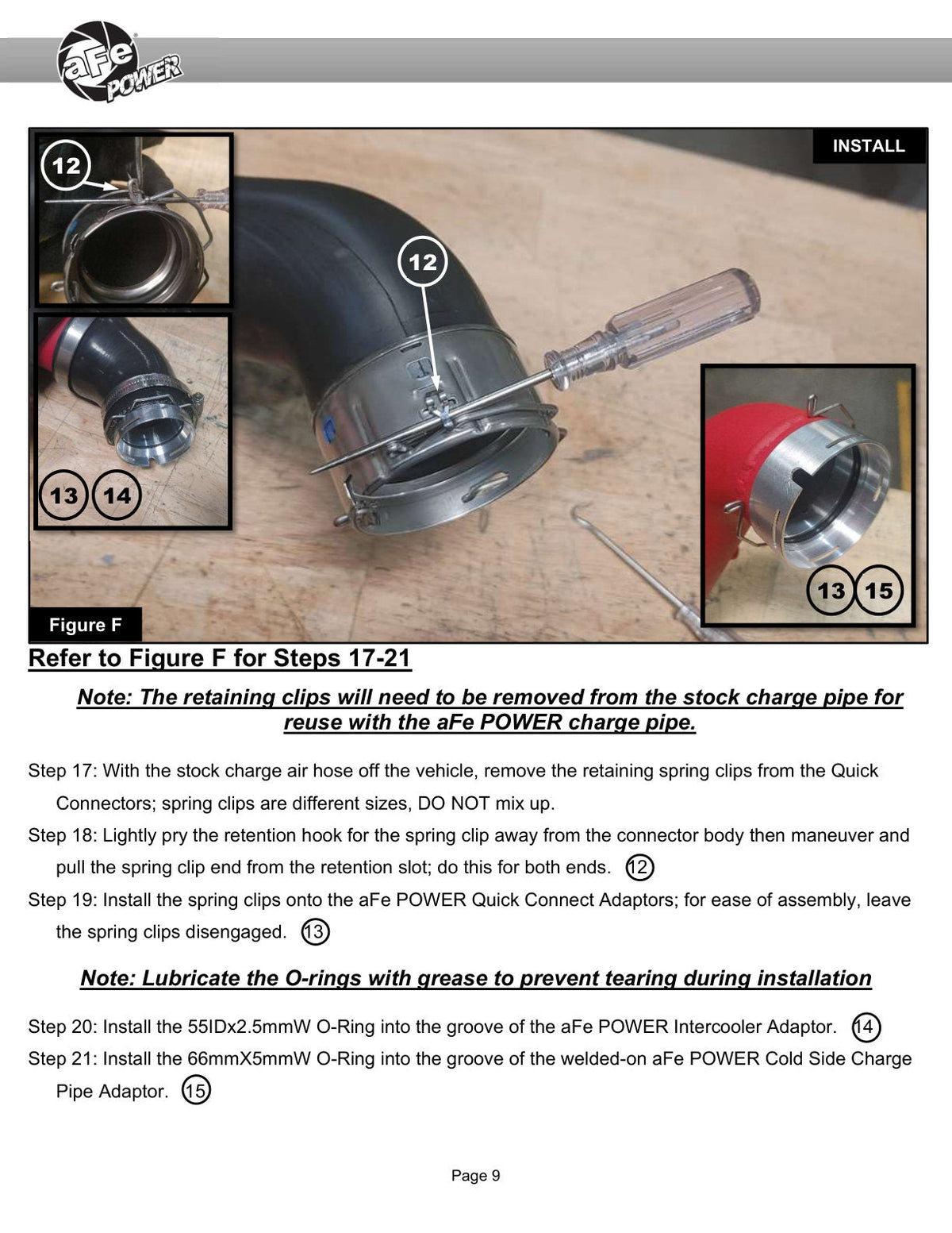 aFe BladeRunner Cold Charge Pipe GM Colorado/Canyon 23-25 L4-2.7L (t)